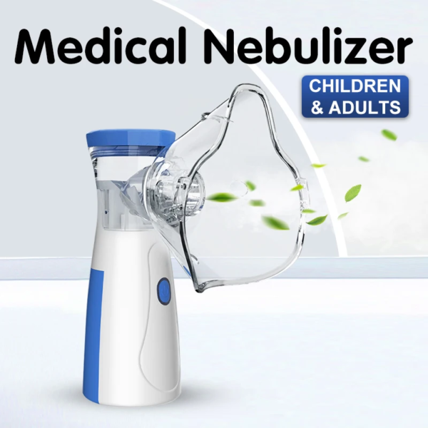 Portable Medical Nebulizer Machine – Kids & Adults