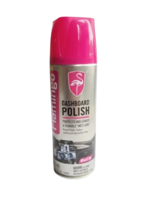 Flamingo Black Ice Premium Dashboard Polish & Protectant (450ml)